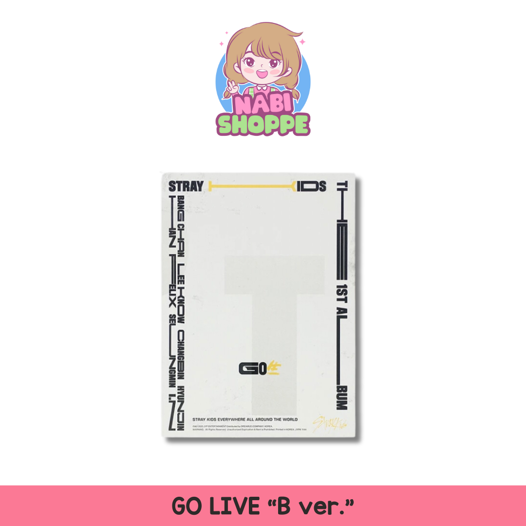 [ON HAND] STRAY KIDS - 1ST FULL ALBUM [GO LIVE] STANDARD EDITION