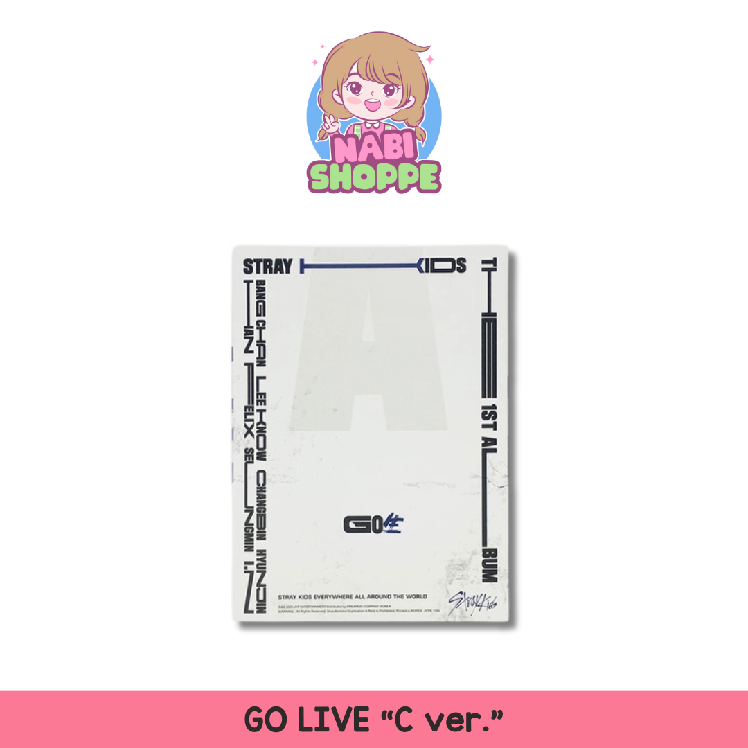 [ON HAND] STRAY KIDS - 1ST FULL ALBUM [GO LIVE] STANDARD EDITION