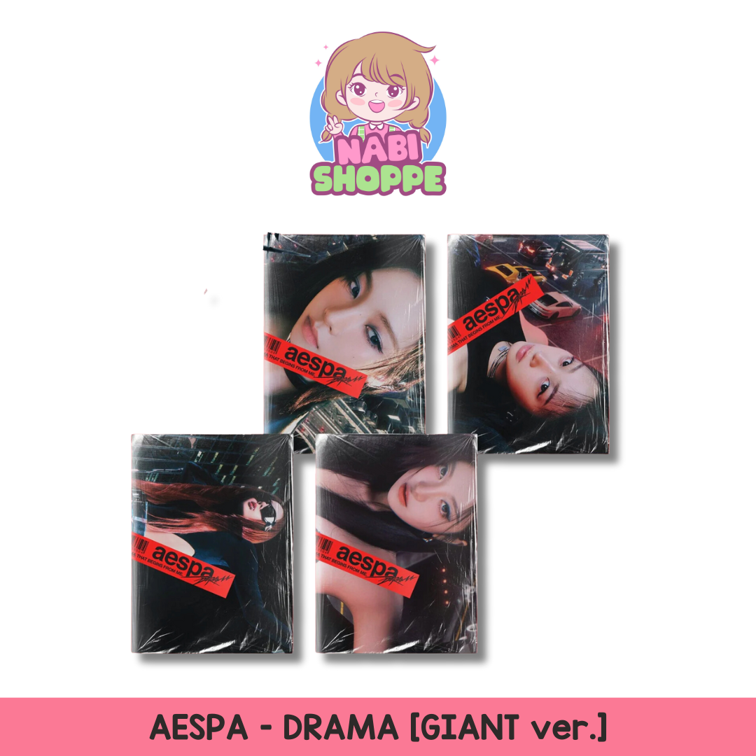 [ON HAND] AESPA - DRAMA [GIANT ver.]