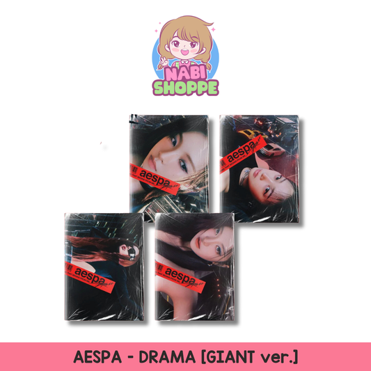 [ON HAND] AESPA - DRAMA [GIANT ver.]