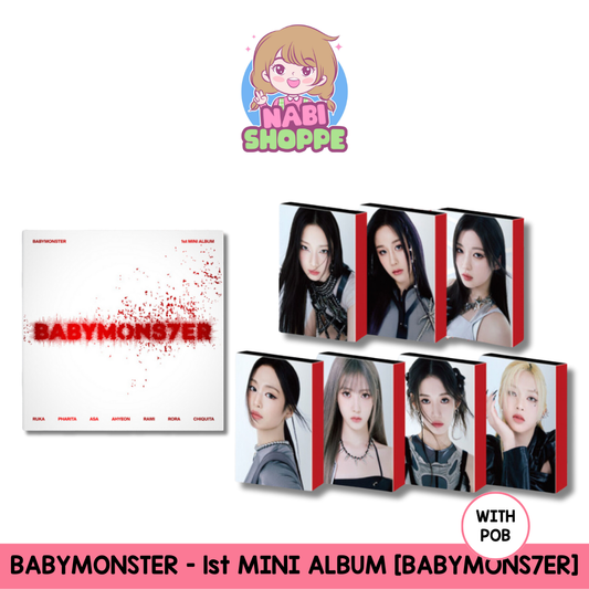 [ON HAND] BABY MONSTER - 1ST MINI ALBUM - BABY MONSTER [w/POB]