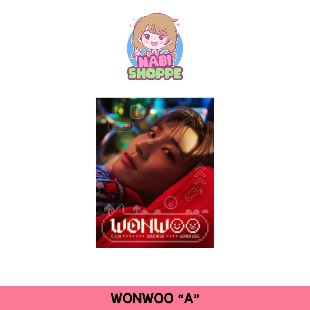 [PRE ORDER] SEVENTEEN WONWOO & MINGYU - DICON VOLUME NO. 26 'WHITE MIDNIGHT'