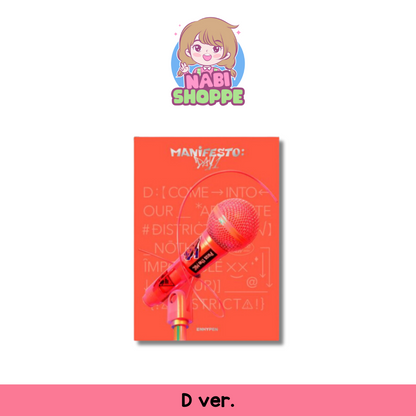 [ON HAND] ENHYPEN -  3rd Mini Album “MANIFESTO : DAY 1” [REGULAR ver.]