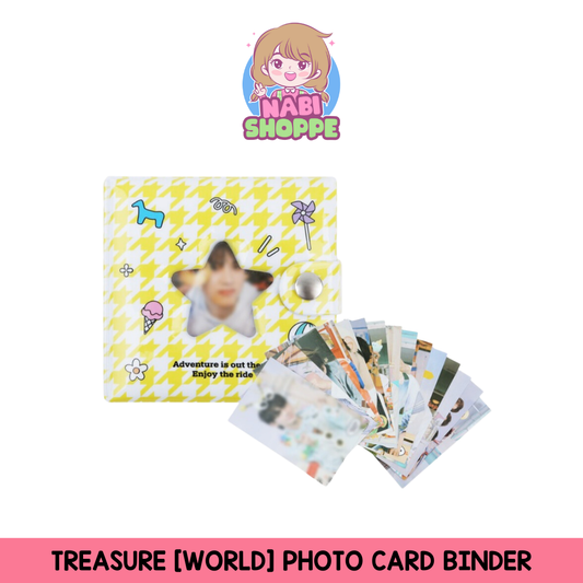[ON HAND] TREASURE - WORLD PHOTOCARD BINDER