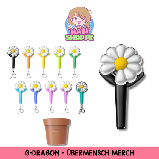 [ON HAND] G-DRAGON UBERMENSCH OFFICIAL LIGHTSTICK and CRADLE