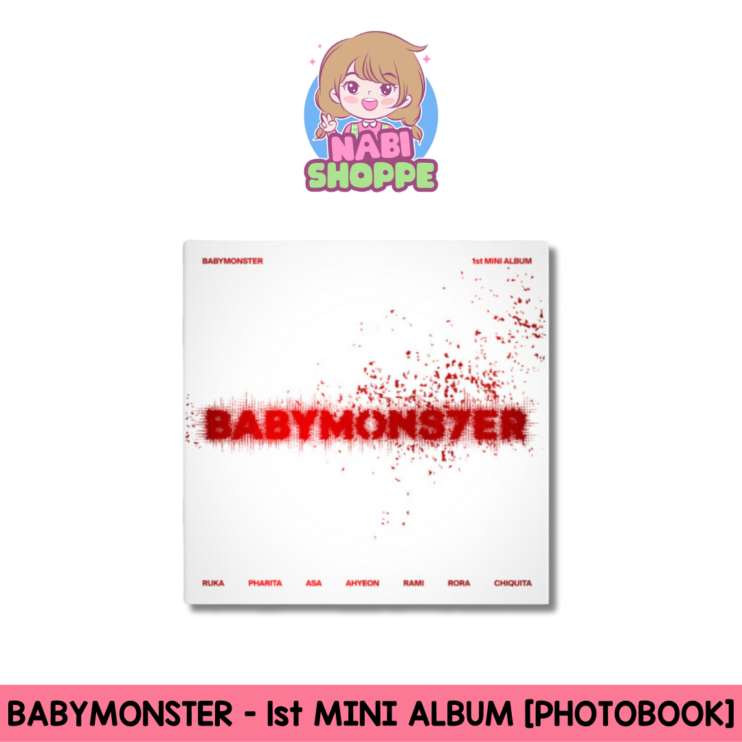 [ON HAND] BABY MONSTER - 1ST MINI ALBUM - BABY MONSTER [w/POB]