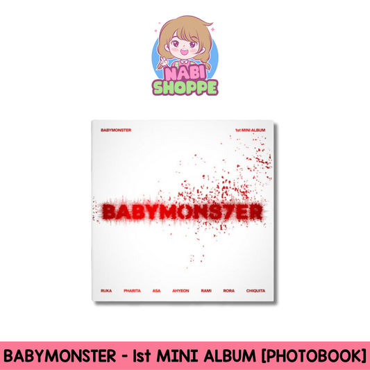 [ON HAND] BABY MONSTER - 1ST MINI ALBUM - BABY MONSTER [w/POB]