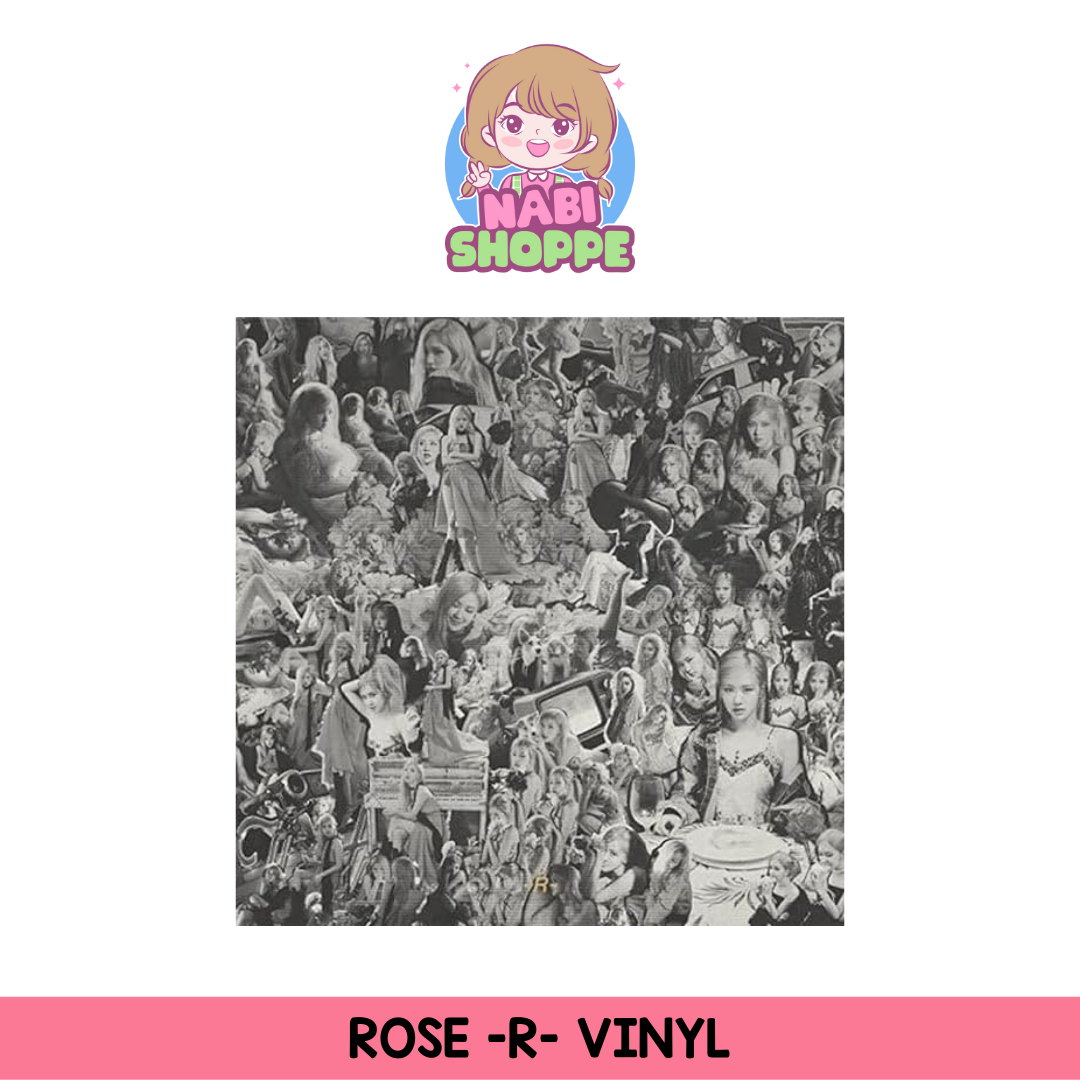 [ON HAND] BLACKPINK ROSE -R- FIRST SINGLE ALBUM VINYL