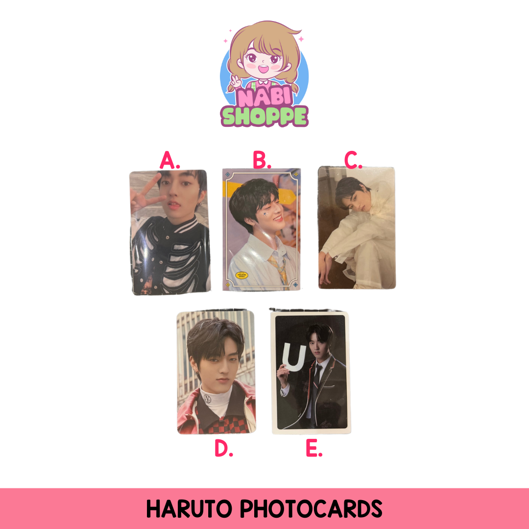 [ON HAND] TREASURE HARUTO PHOTOCARDS