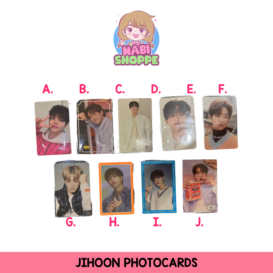[ON HAND] TREASURE JIHOON PHOTOCARD