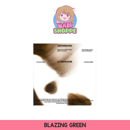 [ON HAND] LE SSERAFIM - 1ST STUDIO ALBUM [UNFORGIVEN]