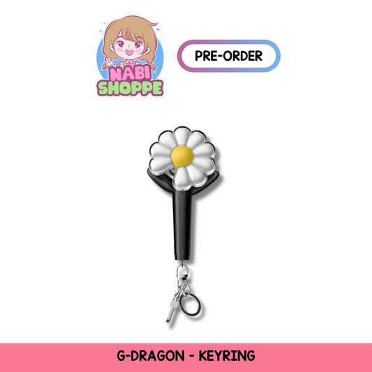 [PRE ORDER] - G-DRAGON OFFICIAL LIGHTSTICK MINI KEYRING