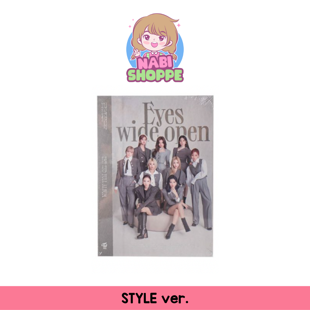 [ON HAND] TWICE - EYES WIDE OPEN no POB
