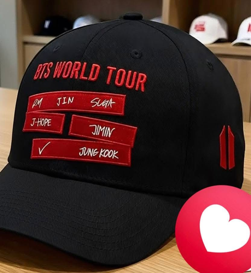 [PRE ORDER] BTS WORLD TOUR CAP