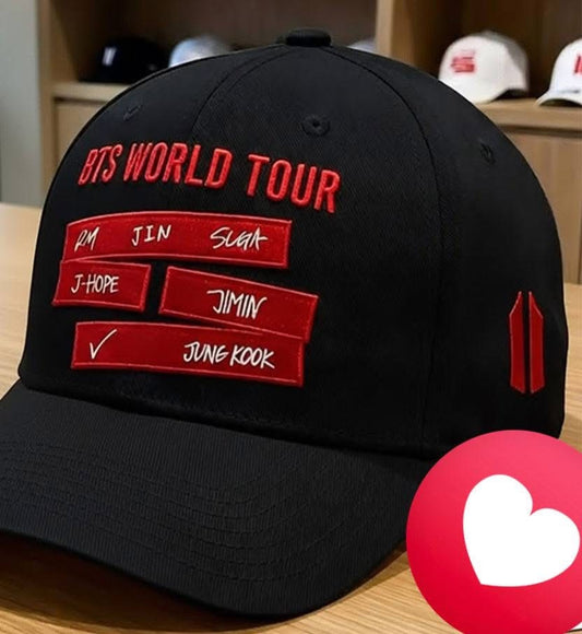 [PRE ORDER] BTS WORLD TOUR CAP