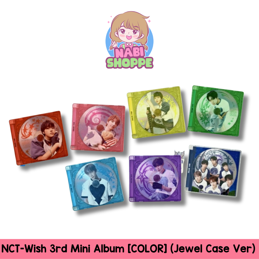 [ON HAND] NCT WISH - [COLOR] 3rd Mini Album (JEWEL CASE ver.)