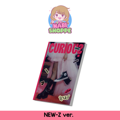 [ON HAND] UNIS -  1ST SINGLE ALBUM [CURIOUS] PHOTOBOOK VERSION
