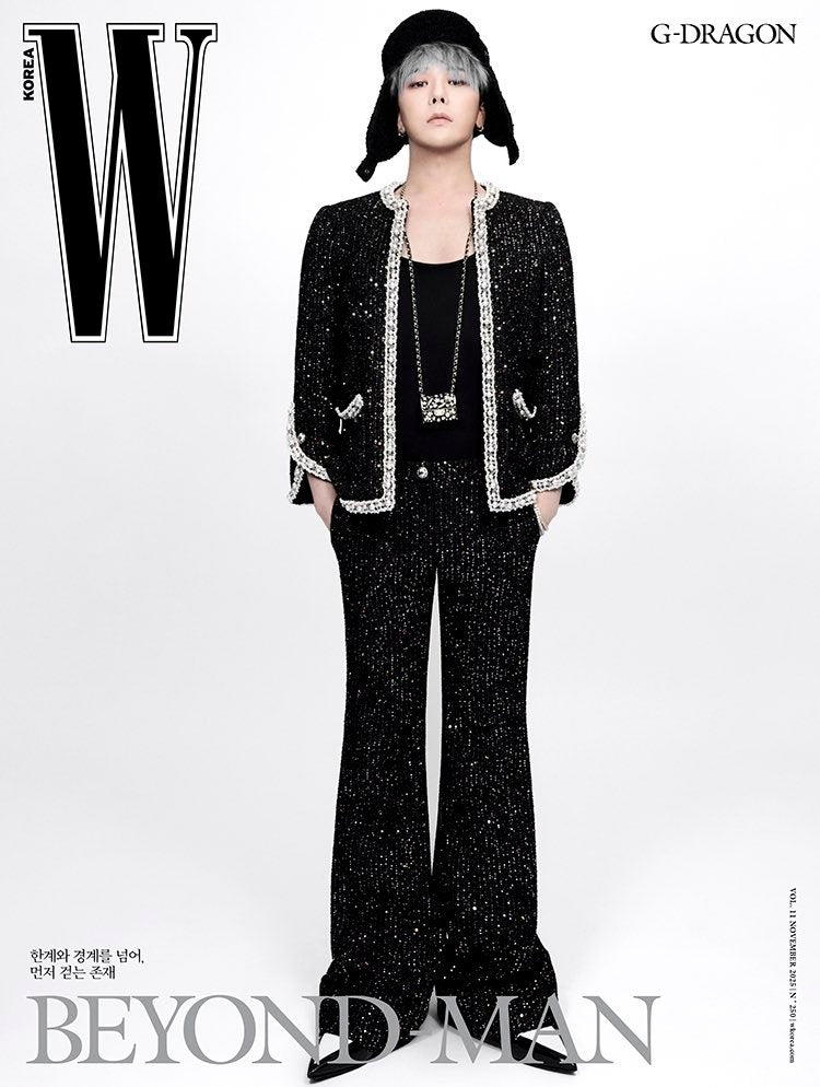 [PRE ORDER] W KOREA G-DRAGON COVER NOVEMBER ISSUE