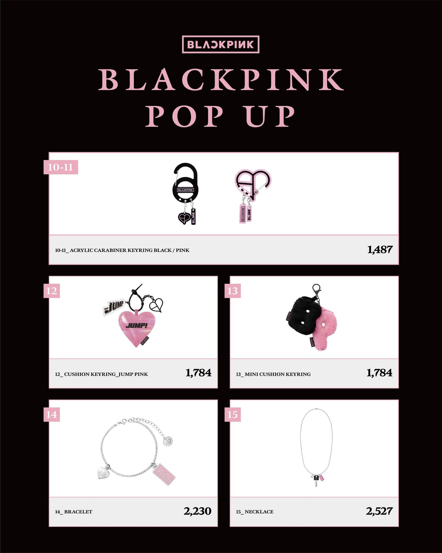 [PASABUY] BLACKPINK DEADLINE WORLD TOUR OFFICIAL POP-UP STORE [MOA]