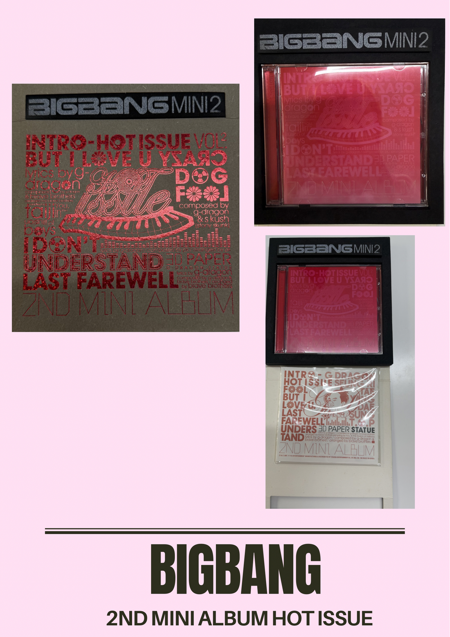 BIGBANG ALBUM | DVD | BLURAY | PHOTOBOOK