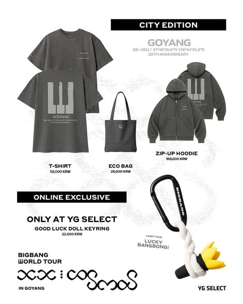 [PRE ORDER] BIGBANG WORLD TOUR IN GOYANG [PART 2| 3]