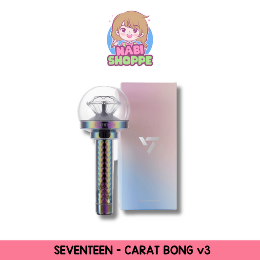 [ON HAND] SEVENTEEN OFFICIAL LIGHTSTICK [CARAT BONG ver. 3]