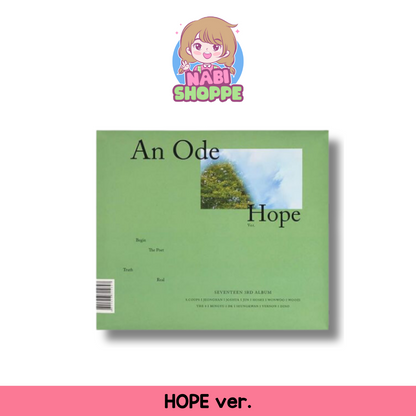 [ON HAND] SEVENTEEN - AN ODE [3rd Album]