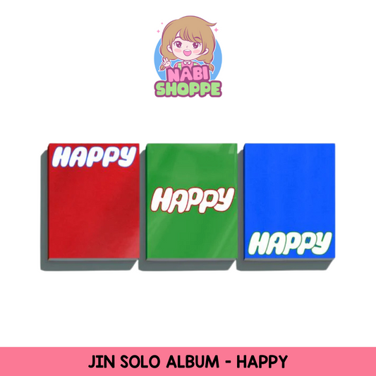 [ON HAND] JIN SOLO ALBUM - HAPPY (NO POB)