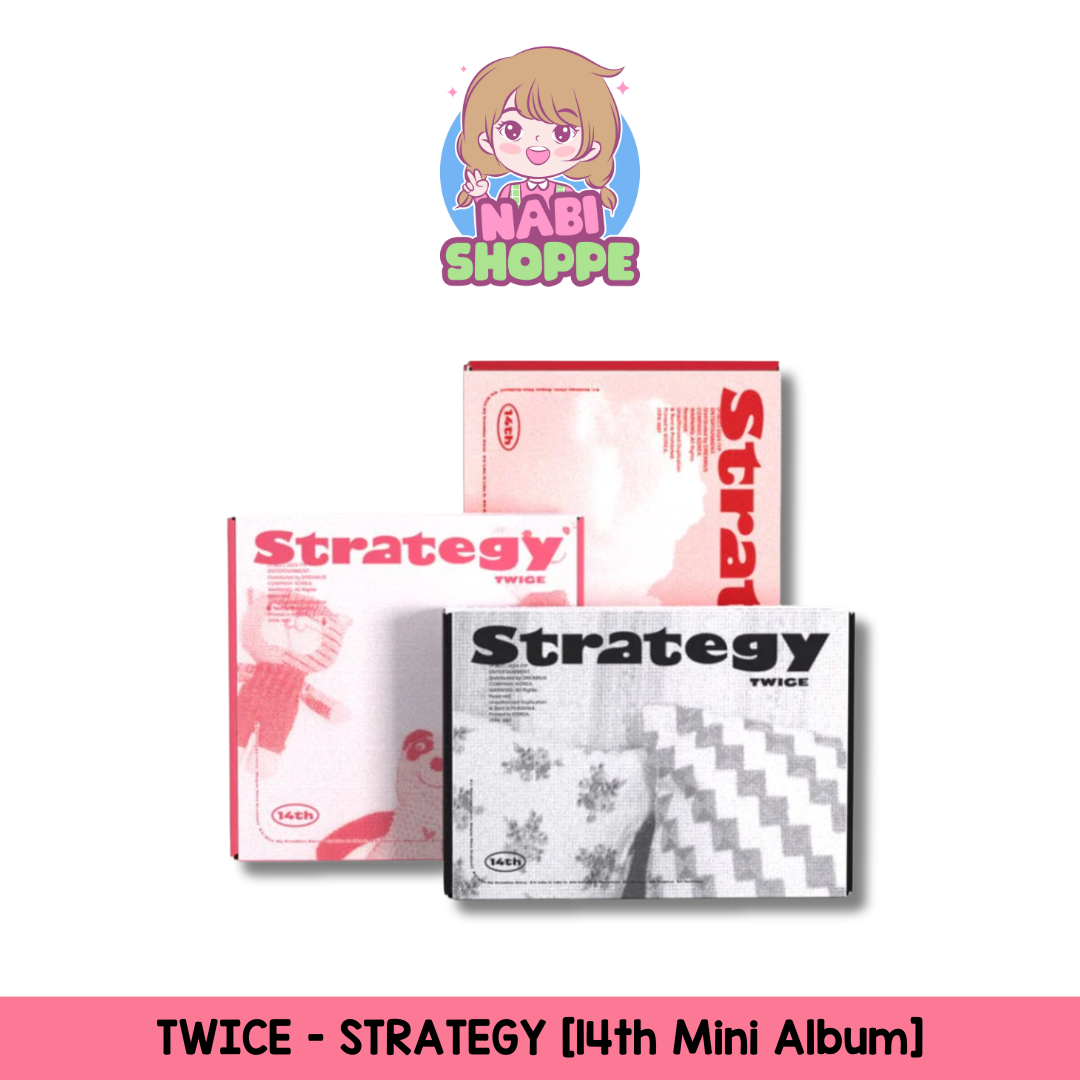 [ON HAND] TWICE - STRATEGY [14th Mini Album]