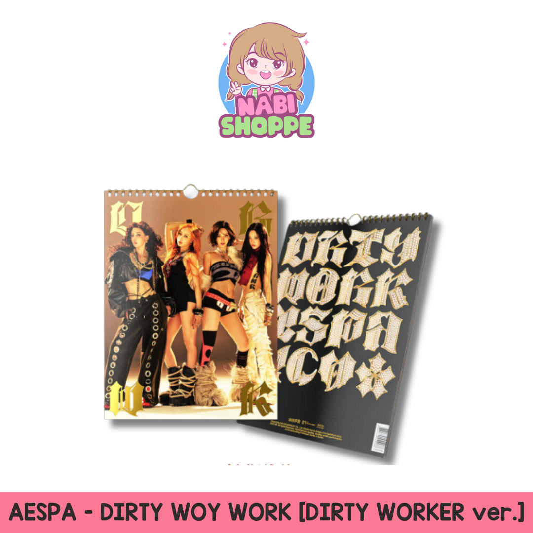 [ON HAND] AESPA - DIRTY WORK [DIRTY WORKER ver.]