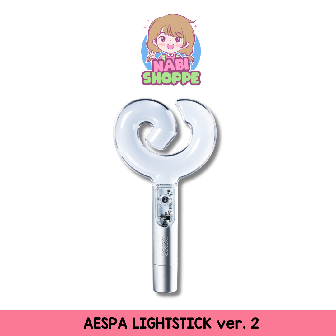 アイドル aespa FANLIGHT ver.2 aespa OFFICIAL Lightstick Ver.2 – K-STAR