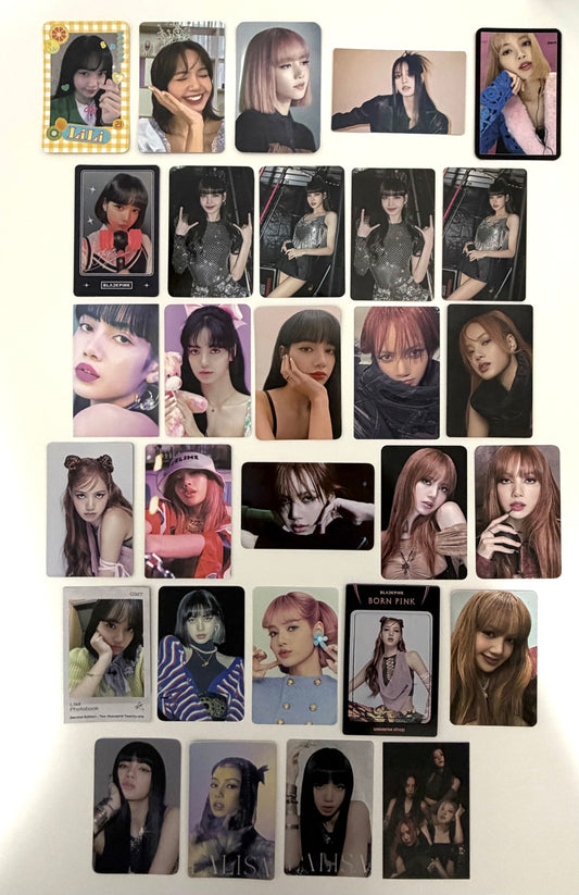 [ON HAND] BLACKPINK - LISA RANDOM PHOTOCARDS