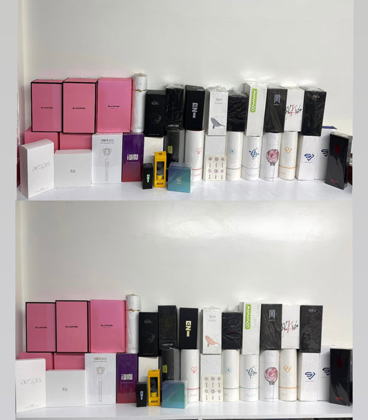 [ON HAND] PERSONAL COLLECTION OF OFFICIAL LIGHTSTICK [RANDOM GROUPS]
