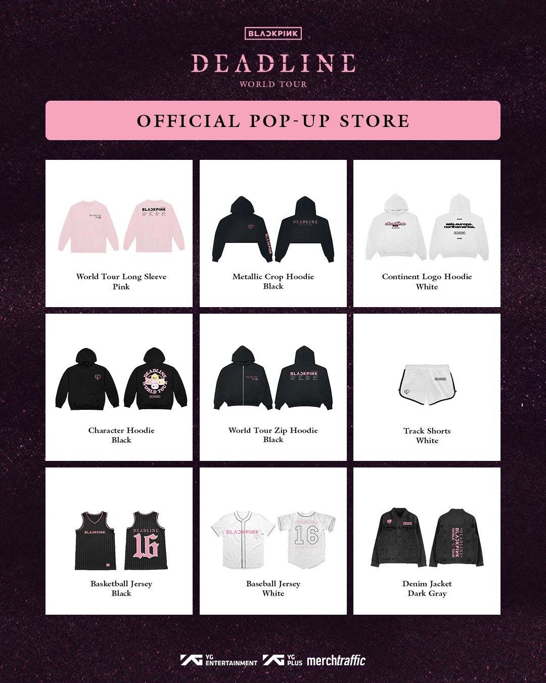 [PASABUY] BLACKPINK DEADLINE WORLD TOUR OFFICIAL POP-UP STORE [TRINOMA]