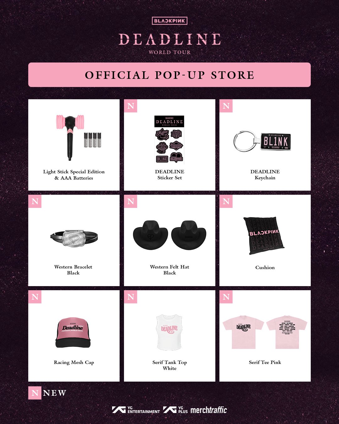[PASABUY] BLACKPINK DEADLINE WORLD TOUR OFFICIAL POP-UP STORE [TRINOMA]