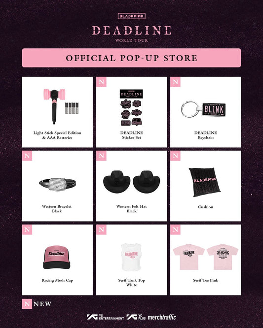 [PASABUY] BLACKPINK DEADLINE WORLD TOUR OFFICIAL POP-UP STORE [TRINOMA]