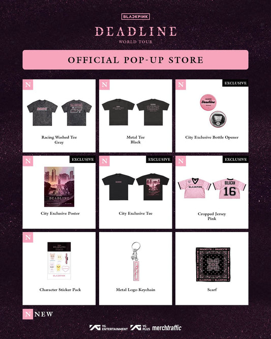 [PASABUY] BLACKPINK DEADLINE WORLD TOUR OFFICIAL POP-UP STORE [TRINOMA]