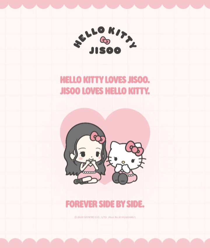 [PRE ORDER] JISOO x HELLO KITTY