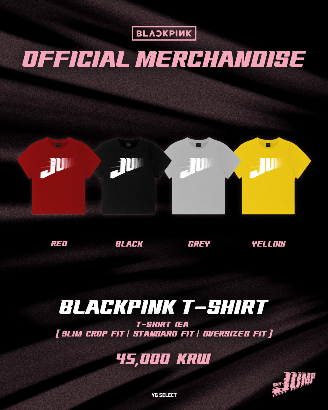 [PRE ORDER] 𝗕𝗟𝗔𝗖𝗞𝗣𝗜𝗡𝗞 ‘뛰어(𝗝𝗨𝗠𝗣)’ 𝗢𝗙𝗙𝗜𝗖𝗜𝗔𝗟 𝗠𝗗 𝗟𝗜𝗡𝗘-𝗨𝗣