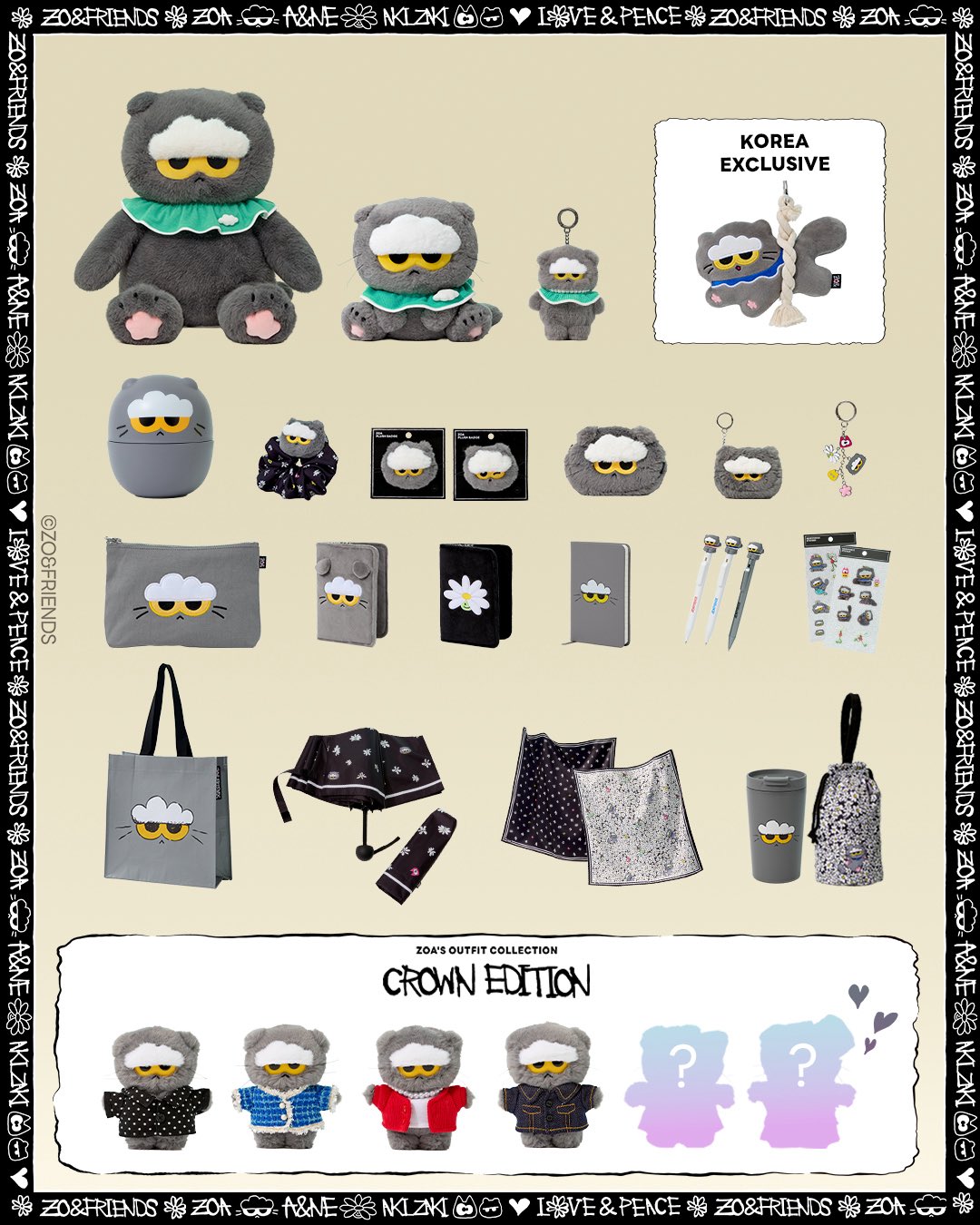 [PRE ORDER] ZO&FRIENDS SIGNATURE STYLE OFFICIAL MD