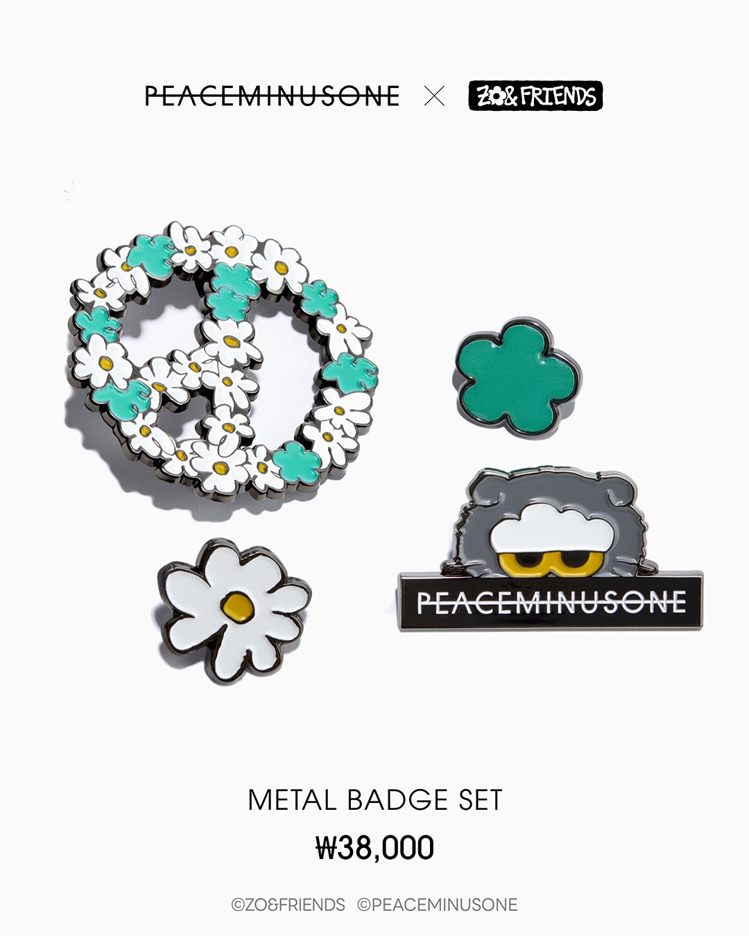 [PRE ORDER] PEACEMINUSONE x ZO&FRIENDS POP-UP