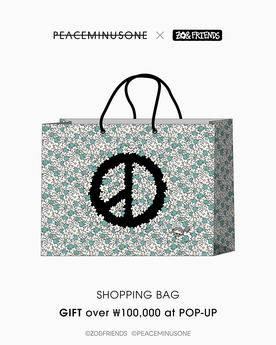 [PRE ORDER] PEACEMINUSONE x ZO&FRIENDS POP-UP
