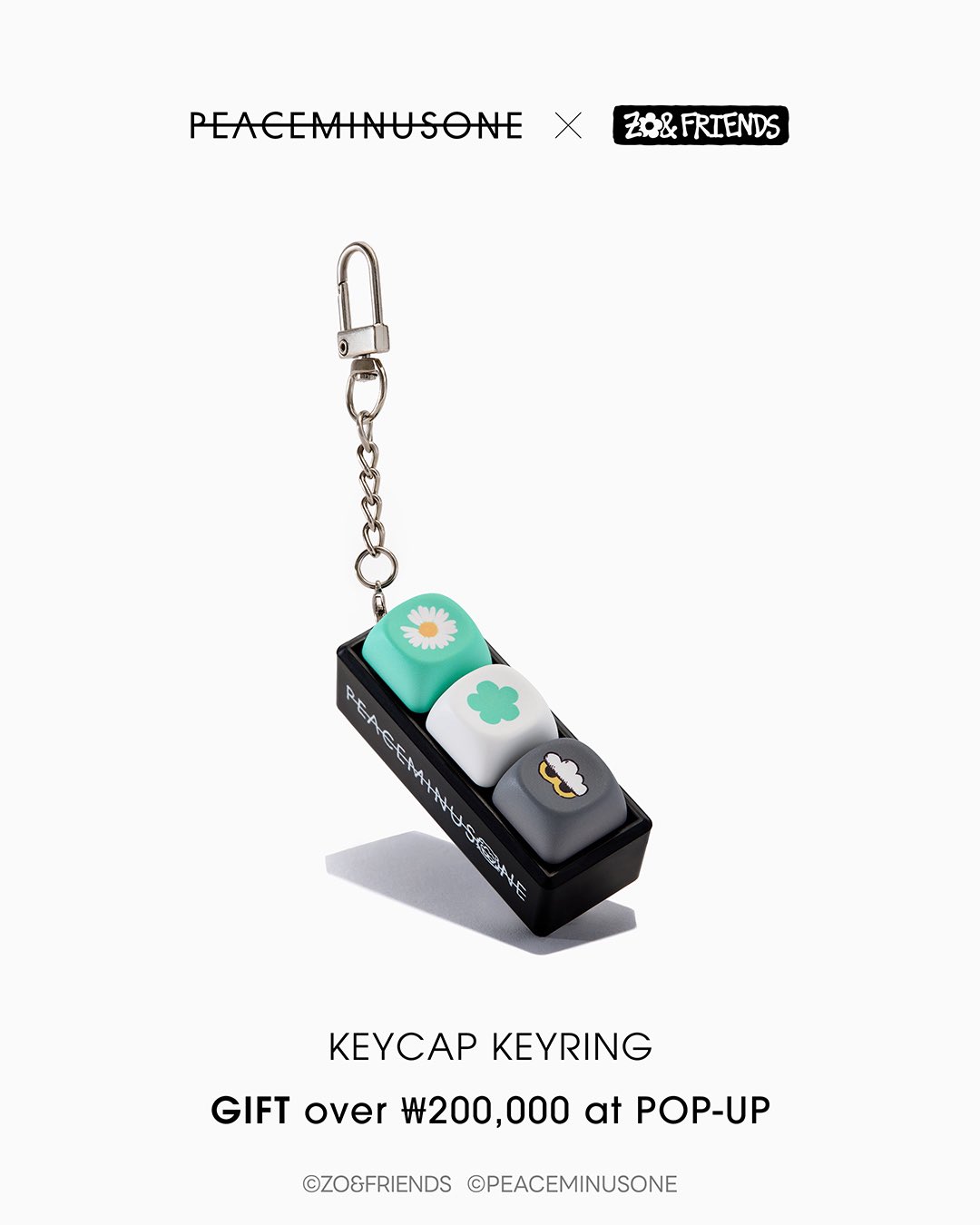 [PRE ORDER] PEACEMINUSONE x ZO&FRIENDS POP-UP