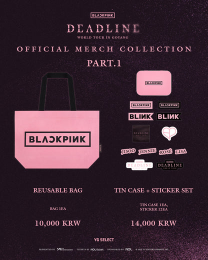 [ON HAND] BLACKPINK - DEADLINE OFFICIAL MERCH COLLECTION