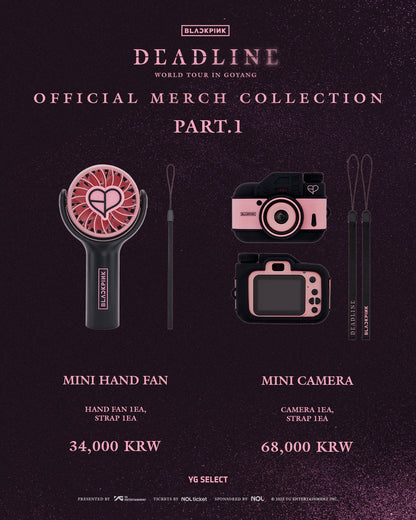 [ON HAND] BLACKPINK - DEADLINE OFFICIAL MERCH COLLECTION