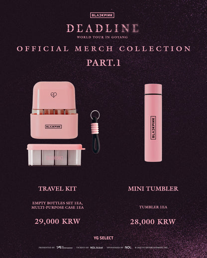 [ON HAND] BLACKPINK - DEADLINE OFFICIAL MERCH COLLECTION
