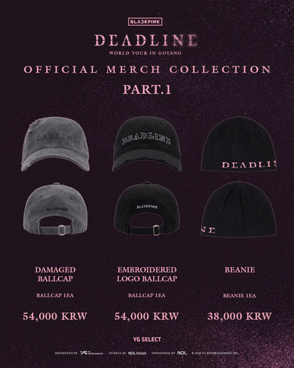[ON HAND] BLACKPINK - DEADLINE OFFICIAL MERCH COLLECTION