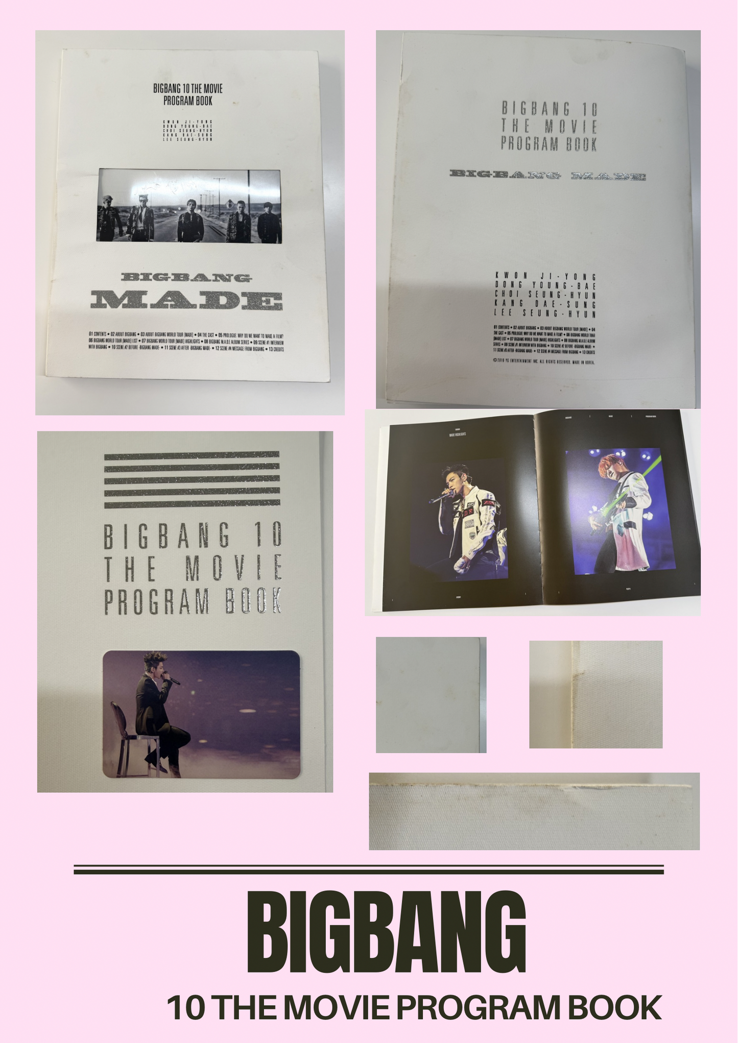BIGBANG ALBUM | DVD | BLURAY | PHOTOBOOK