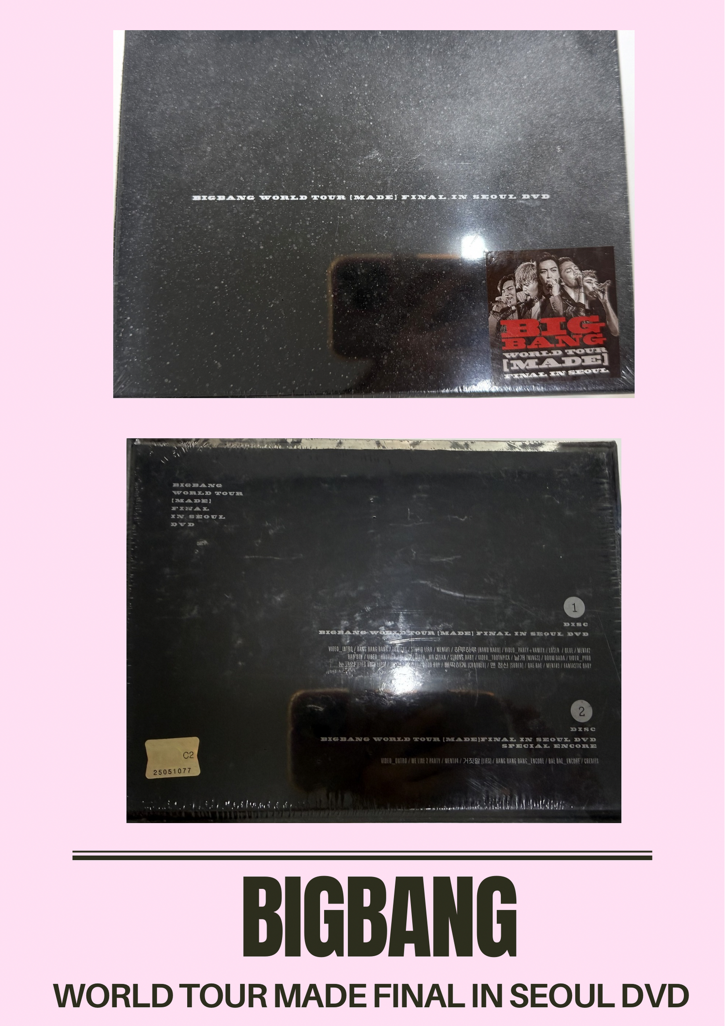 BIGBANG ALBUM | DVD | BLURAY | PHOTOBOOK