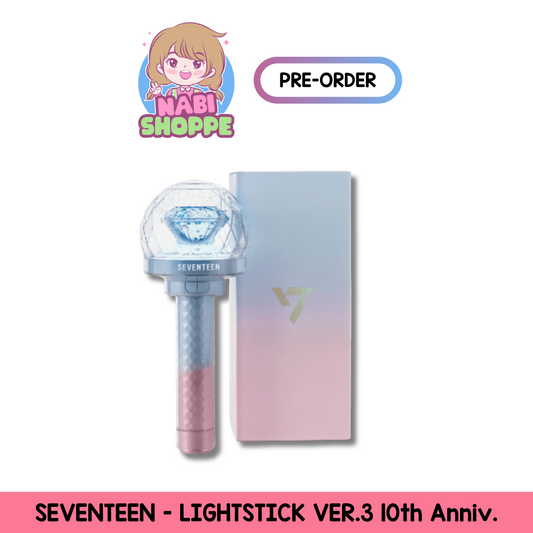 [PRE ORDER] SEVENTEEN - OFFICIAL LIGHTSTICK VER.3 10th Anniv. | BONGBONGEE